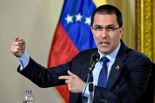 jorge arreaza canciller venezuela