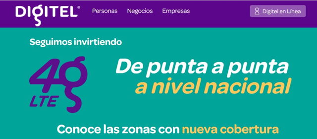 Digitel | Trabajan en optimización de servicios 4G