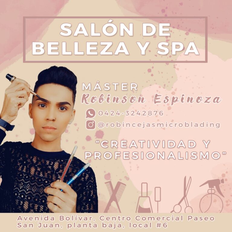 Salón de Belleza y Spa Robinson Espinoza abrió sus puertas