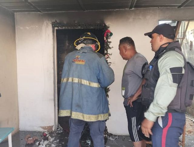 En llamas| Un hombre intentó quitarse la vida en Carabobo+ FOTOS