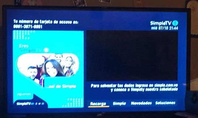 Te interesa| Simple TV informará actualización de tarifas y nuevos registros
