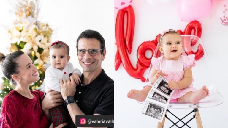 CELEBRANDO LA VIDA/ Capriles y Valeria en espera de su segunda hija