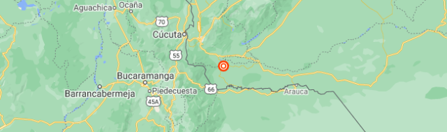 Sismo de magnitud 4,6 se sintió en Venezuela y Colombia