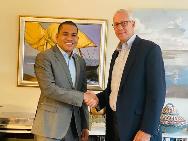 Leocenis García se reunió con Keith Mines en Washington para tratar tema Venezuela
