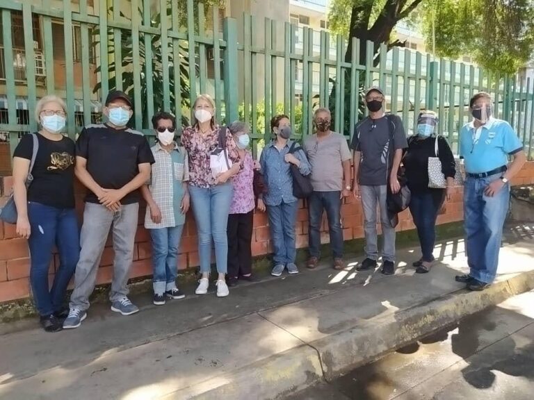 Aragua | Trabajadores jubilados de CANTV vuelven a protestar