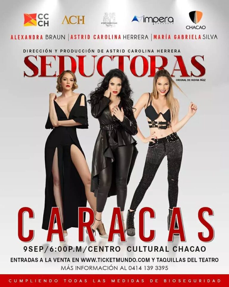 Seductoras| Caracas estrena importante obra teatral