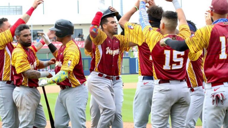 Venezuela  en el puesto 10 del ranking Mundial de béisbol
