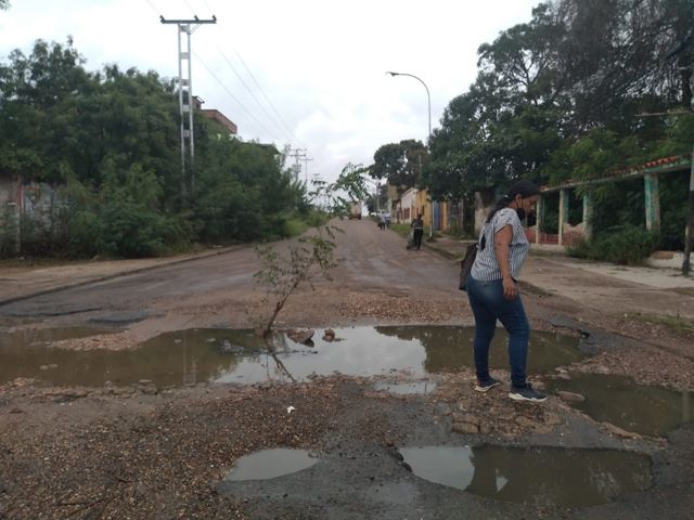 Huecos y troneras adornan calles de Valle de la Pascua