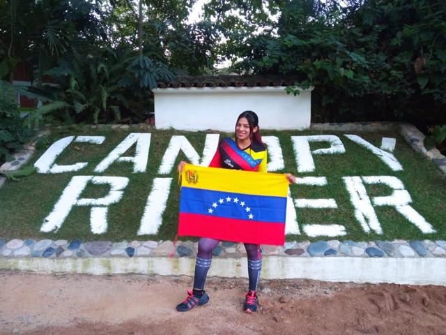 Francis Roanly Rondón: Una venezolana que se destaca en carreras de obstáculos