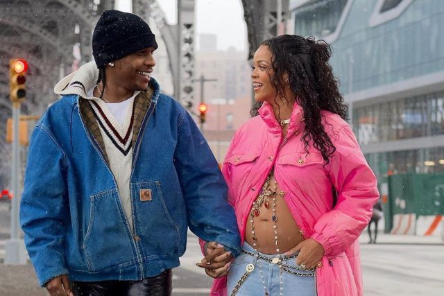¡Llegó la cigüeña!| Rihanna y ASAP Rocky en espera de su primer bebé