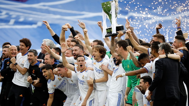 REYES DE ESPAÑA/Real Madrid se corona campeón en LaLiga