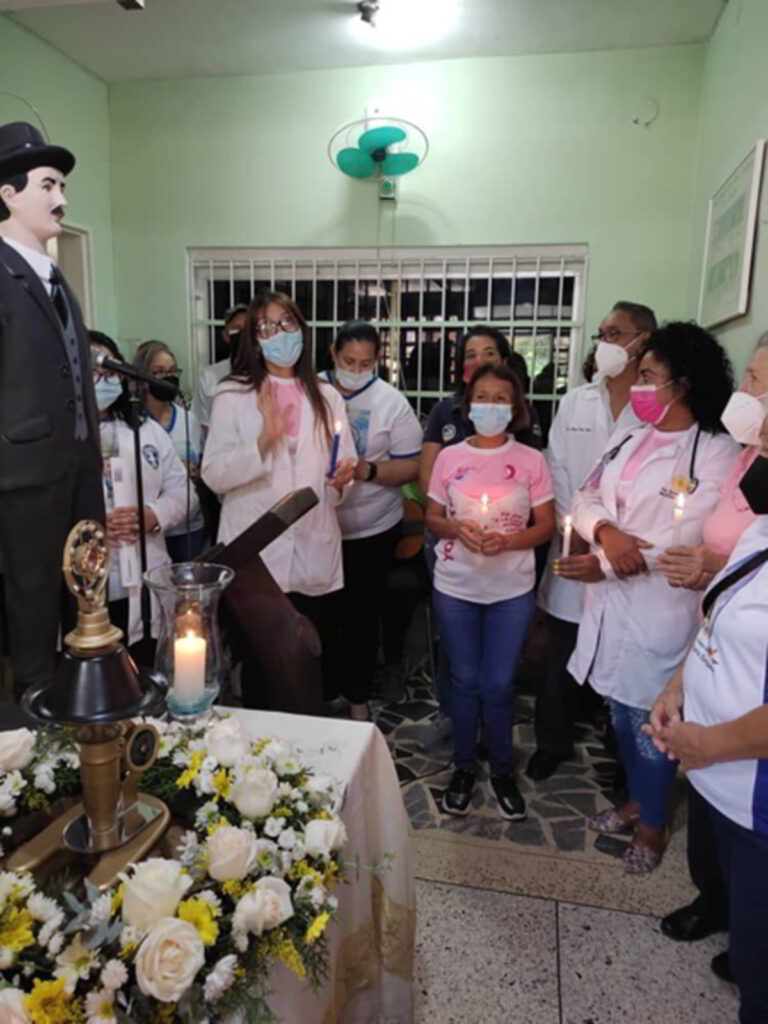 CELEBRACIONES/ Realizan misa en clínica de Sociedad Anticancerosa Guariqueña