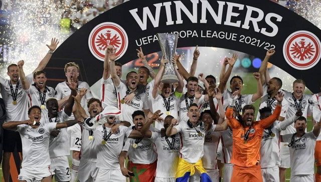 Eintracht Frankfurt se corona en Europa League