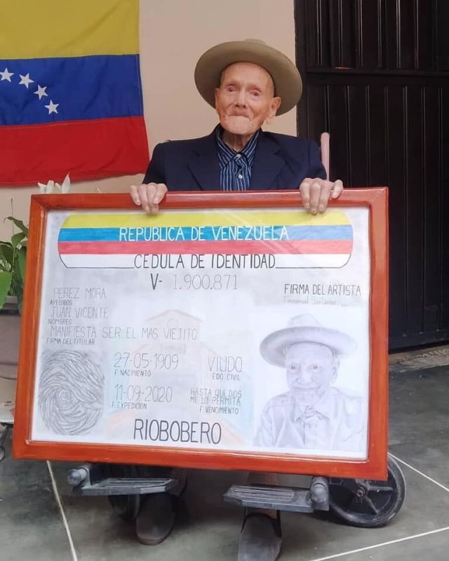 GUINNESS / Venezuela tiene al hombre más viejo del mundo