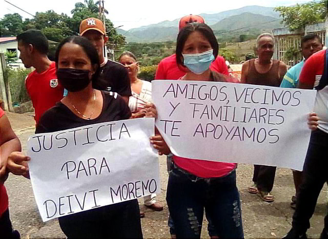 EXIGEN JUSTICIA/Reafirman inocencia de Deivi Moreno