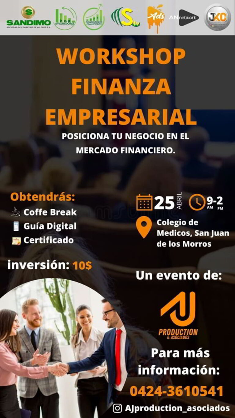 SAN JUAN DE LOS MORROS| Realizarán foro del mercado de valores venezolano