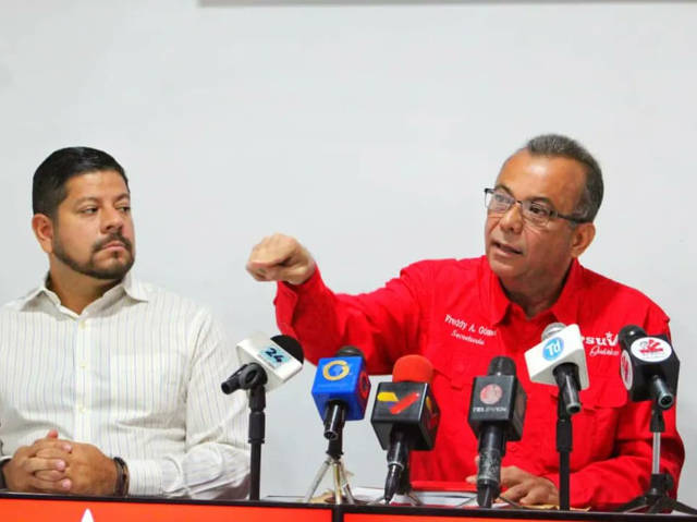 rueda de prensa psuv 