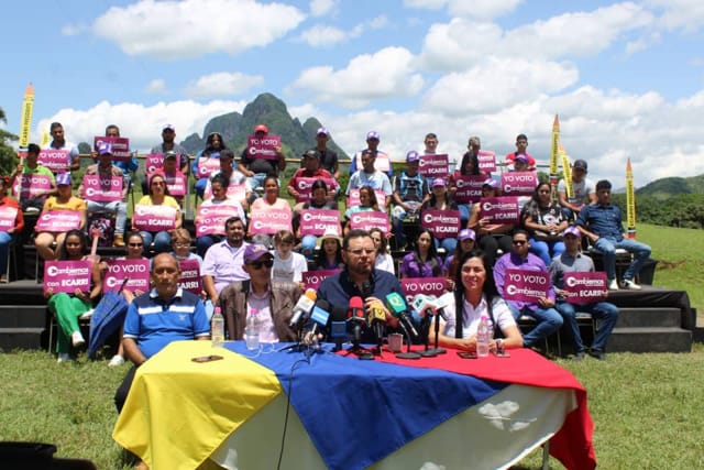 Candidato presidencial Antonio Ecarri asegura que derrotará a la MUD y al Psuv