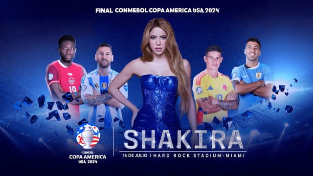NO TE LO PIERDAS / Shakira cantará en la final de la Copa América