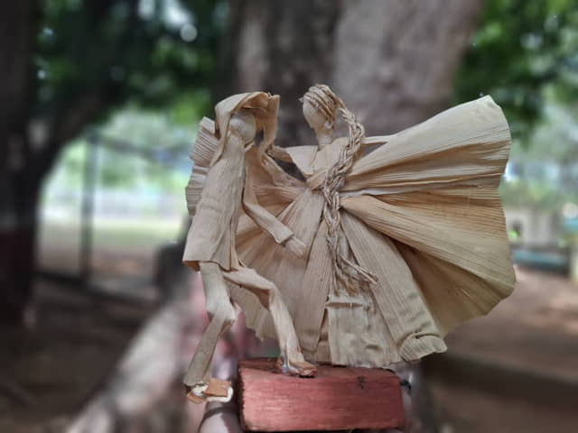 MARÍA TERESA GUERRERO/ La artesana que revive tradiciones con fibra vegetal y semillas