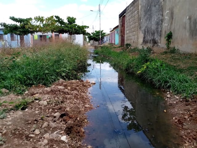 CALABOZO/ En San José Obrero exigen solución al  desbordamiento de una cloaca