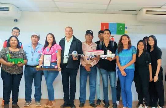Promueven conciencia ambiental y reciclaje en Valle de la Pascua
